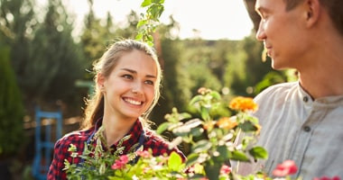 Happy gardeners